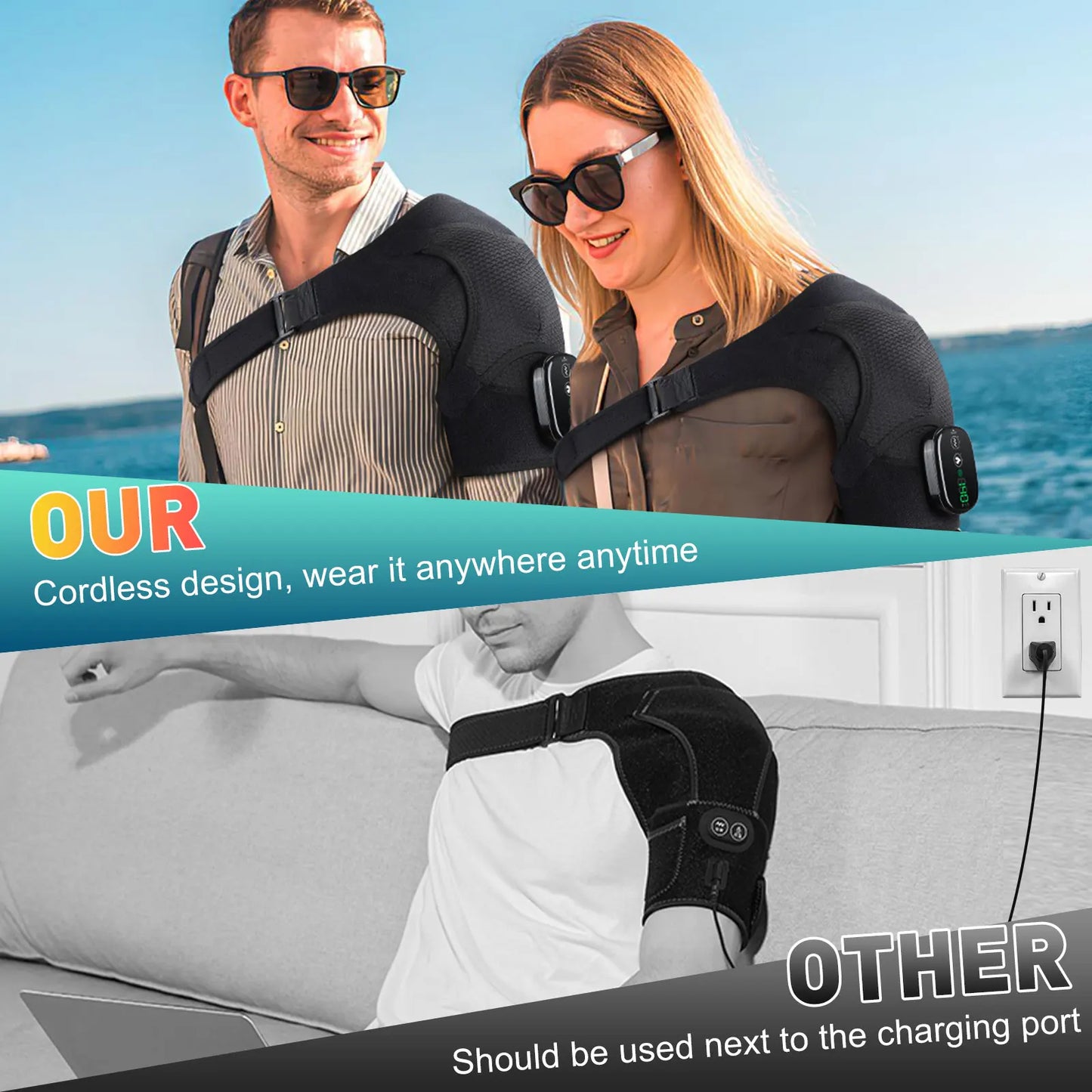 BioLite™ Shoulder red light therapy technology belt